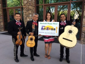 The Mariachi band was a hit! 